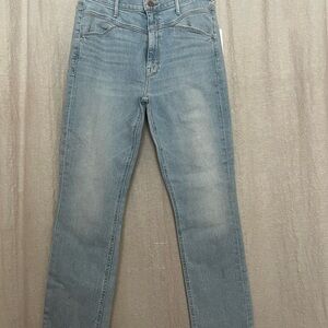 MOTHER Light Blue Straight Women's Jeans